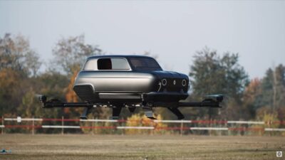 Renault Air4 flying car is a very different restomod
